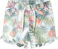 NAME IT NMFJUNNI SHORTS BOX PB Shorts Bermuda Coupe droite Coton Élasthanne Vert Bleu Enfants Printemps/Été