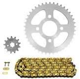 Afam Kit chaîne pour moto Skyteam 50 SKYMAX 2010 à 2015 13x42 pas 420 09201100