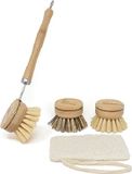 Joeji's Kitchen Eco bamboe afwasborstelset