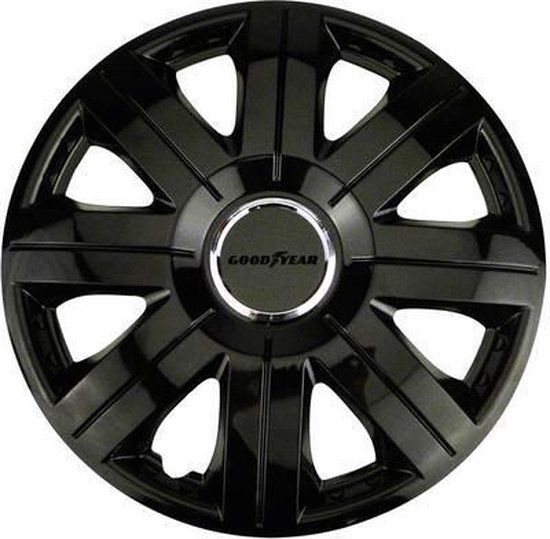 Goodyear Flexo Wieldoppen R16 Zwart 4 stuks