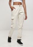 Urban Classics High Waist Cargobroek Creme W28