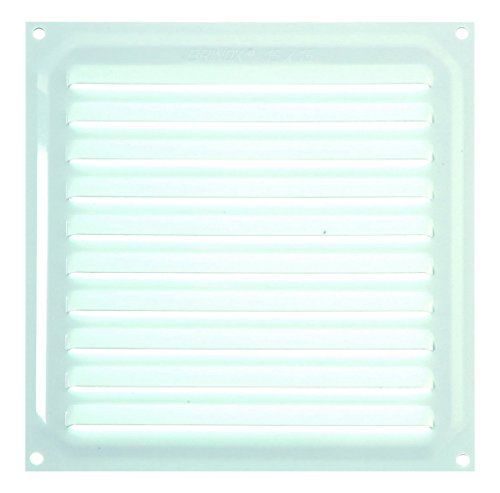 Brinox ventilatierooster 15 x 15 cm Wit gelakt