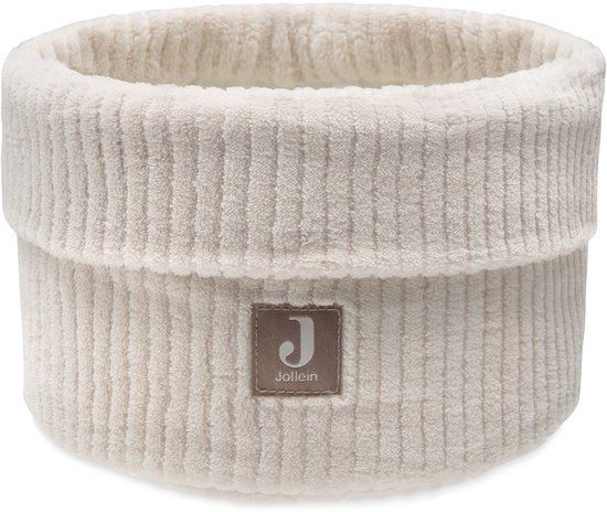 Jollein Commode Mandje - 14x18cm - Cloudy Rib - Oatmeal