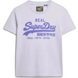 Superdry Vintage Neon T-shirt met logo Dames T-shirts