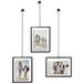 Americanflat Metalen zwevend frame met ketting - Set van 3