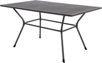 And Outdoormatch Table - 145x90x74.5 cm - Aluminium - Rectangular