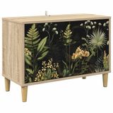 vidaXL - Tv-meubel - RHENEN - 69 x 33 x 50 cm - Sonoma Bewerkt hout