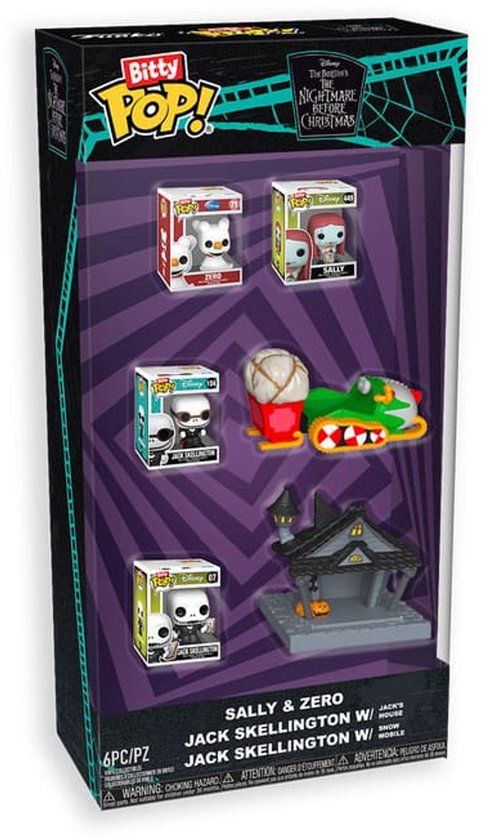 Funko Nightmare Before Christmas Bitty POP! Starter Set Mini-Figuur