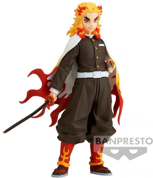 Banpresto demon slayer kimetsu no yaiba vol. 43 figure - kyojuro rengoku