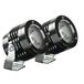 O-Lux, paar extra led-verlichting, 12V - Zwart