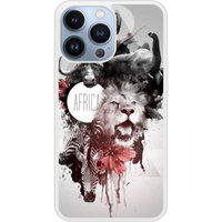 Africa Swag Bedrukt siliconen hoesje compatibel met iPhone 13 Pro