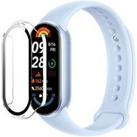 Xiaomi Smart Band 9 Phonillico® Transparant gehard glazen scherm hoes