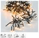 Guirlande lumineuse de Noël à LED en grappe blanc chaud de 14,6 mètres