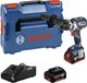 Bosch Blauw Bosch GSR 18V-110 C - 18V Li-Ion accu boor-/schroefmachine set (2x5.0Ah accu) in L-Boxx