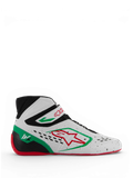 Alpinestars Tech-1 KX V3 FIA Chaussures Blanc Vert Rouge, Taille : 9.5
