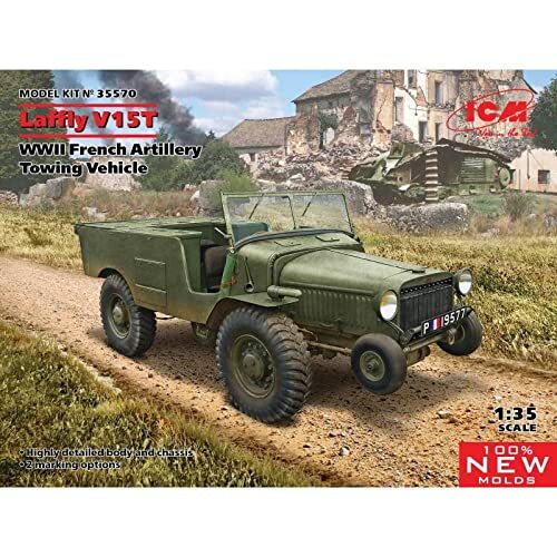 ICM Laffly V15t WWII French Artillery Towing Vehicle