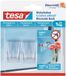 tesa Klevende haak transparant 1kg - 2 stuks