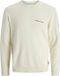 JACK&JONES JORNORREBRO LIGHT KNIT CREW NECK SN Heren Gebreide Truien XL Sea Salt