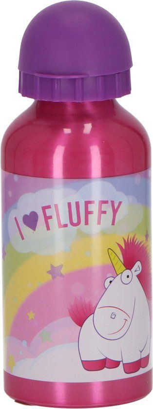 4KidsOnly STOR, S.L. Unicorn Drinkfles Multicolor 400 ml