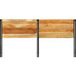 Tête de lit en bois d'acacia et fer 200 cm