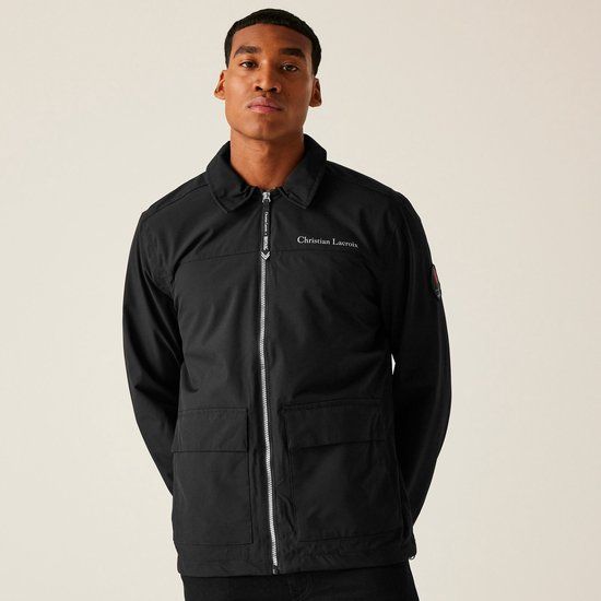 Regatta Heren Regenjas Waterproof Ademend Lichtgewicht Zwart