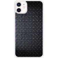 iPhone 12 Texture metal bedrukt siliconen hoesje