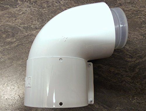 Vaillant 303910 boog, concentrisch PP, 60/100 mm, 87 graden