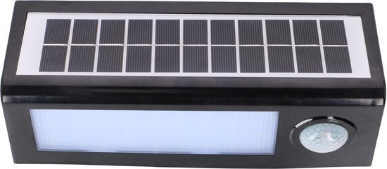 Grundig Led Solar Buitenlamp met Bewegingsmelder - 320 Lumen - Outdoor - 2400 mAh