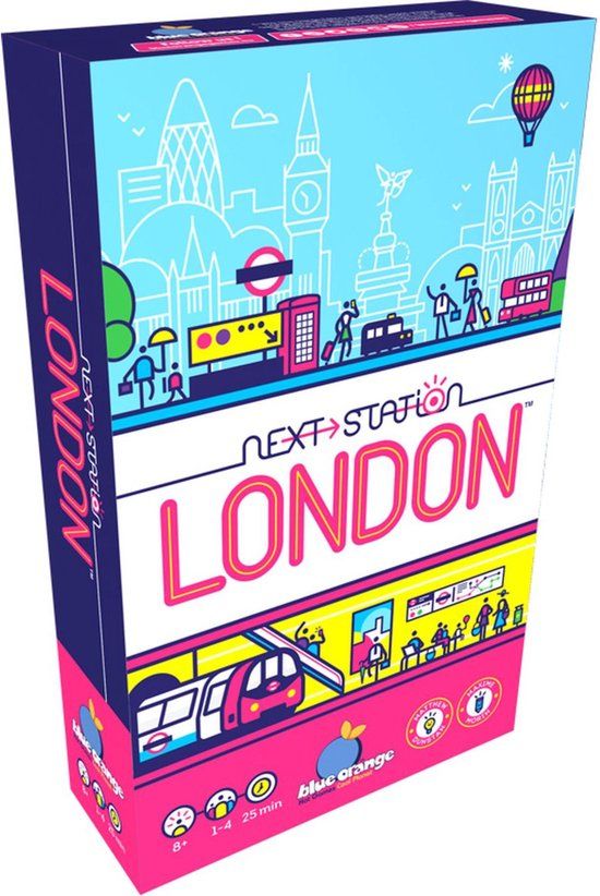 Geronimo Games Blue Orange Next Station: London - 3664824001505