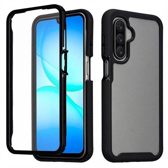 imoshion 360° Full Protective Case - Zwart - Samsung Galaxy A17 (5G) / A17 (4G)