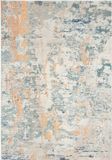 Safavieh Modern Chic Indoor Geweven Vloerkleed, Madison Collectie, MAD457, Lichtblauw & Beige, 122 x 183 cm