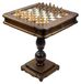 Italfama Luxe 2-en-1 set d'échecs : plateau d'échecs Italfama, pièces d'échecs CLASSICO italiennes (8,5 cm) et dames