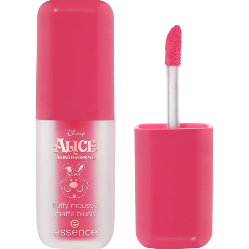 essence Disney Alice in Wonderland fluffy mousse matte blush, direct resultaat, natuurlijk, mat (3,7 g)