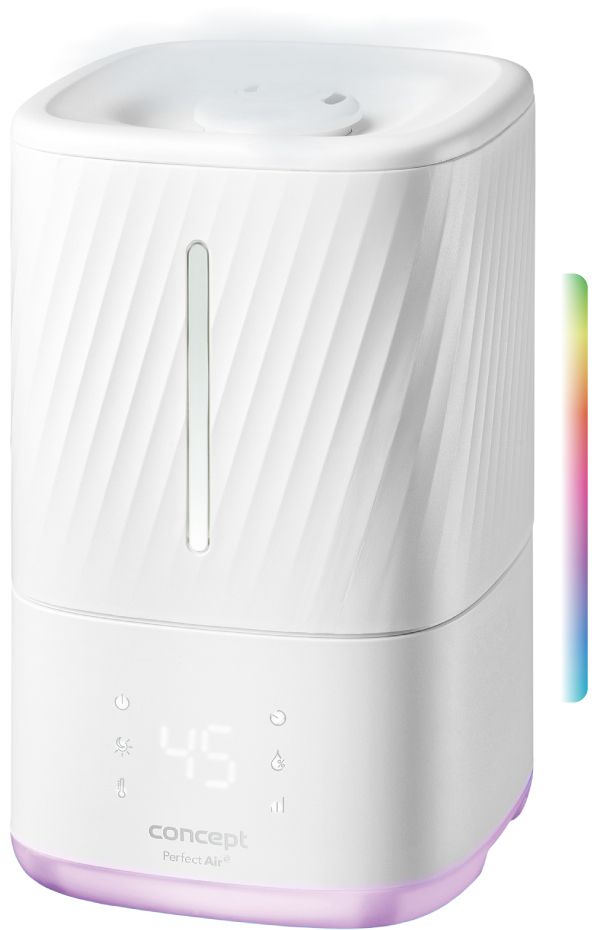 Concept ZV2010 Ultrasonic Luchtbevochtiger - 4.5L - Wit