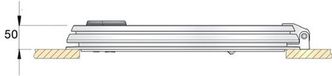 Vetus Luik Type Libero 4155 Smoke Acryl Aluminium 50 cm