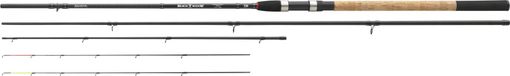 DAIWA Black Widow Feeder, 3,9m, 12,8ft, 0-150g, 5 pièces, canne à pêche feeder, medium fast