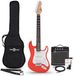 Gear4music 3/4 LA Elektrische Gitaar, Rood, 10W Gitaarversterker & Accessoireset