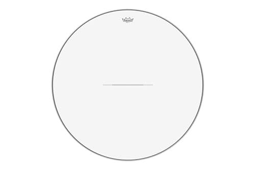 Remo timpaanvel Transparant – Met aluminium insert ring – 27″ – TC-2700-RS
