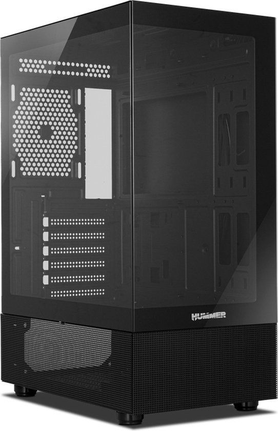 NOX Hummer NXHUMMERVSNBK computerbehuizing Midi Tower Zwart