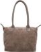 Charm London Buckingham Royale Shopper - Schoudertas - Dames - Leer - Donkertaupe