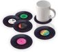 Spinning® Vinyl onderzetters x6