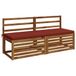 vidaXL - 2-delige - Bankkussens - SOEST - 2 - st - 100% - Polyester - Rood