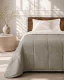 HOOMstyle Wasbaar dekbed zonder overtrek - Zomer 100 g/m² - 180x220cm - Taupe