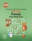 Forest: Easy Maze Fun!: A Maze Activity Book for Ages 4-6