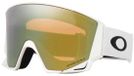 Oakley Flow Scape L Lunettes de ski Lunettes de ski Matte White Prizm Sage Gold & Prizm Iced/CAT3+CAT2 Unisexe Adultes