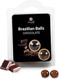 Secret Play International Dreamlove S.A.U. Set 2 Brazilian Balls Chocolate Aroma