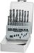 kwb 421944 HSS Metaal-spiraalboorset 19-delig 1 mm, 1.5 mm, 2 mm, 2.5 mm, 3 mm, 3.5 mm, 4 mm, 4.5 mm, 5 mm, 5.5 mm, 6 mm, 6.5 mm, 7 mm, 8 mm, 8.5 mm, 9 mm, 9.5 mm