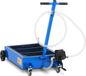 MSW Mobiele Olie Verzameltank - 55 L - Handpomp - Rood/Zilver/Grijs
