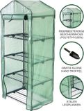 MonsterShop Monster Group BV Mini Broeikas - Groen - 69x49x160 cm