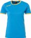 Kempa Curve Shirt Dames - Lichtblauw - Maat XS